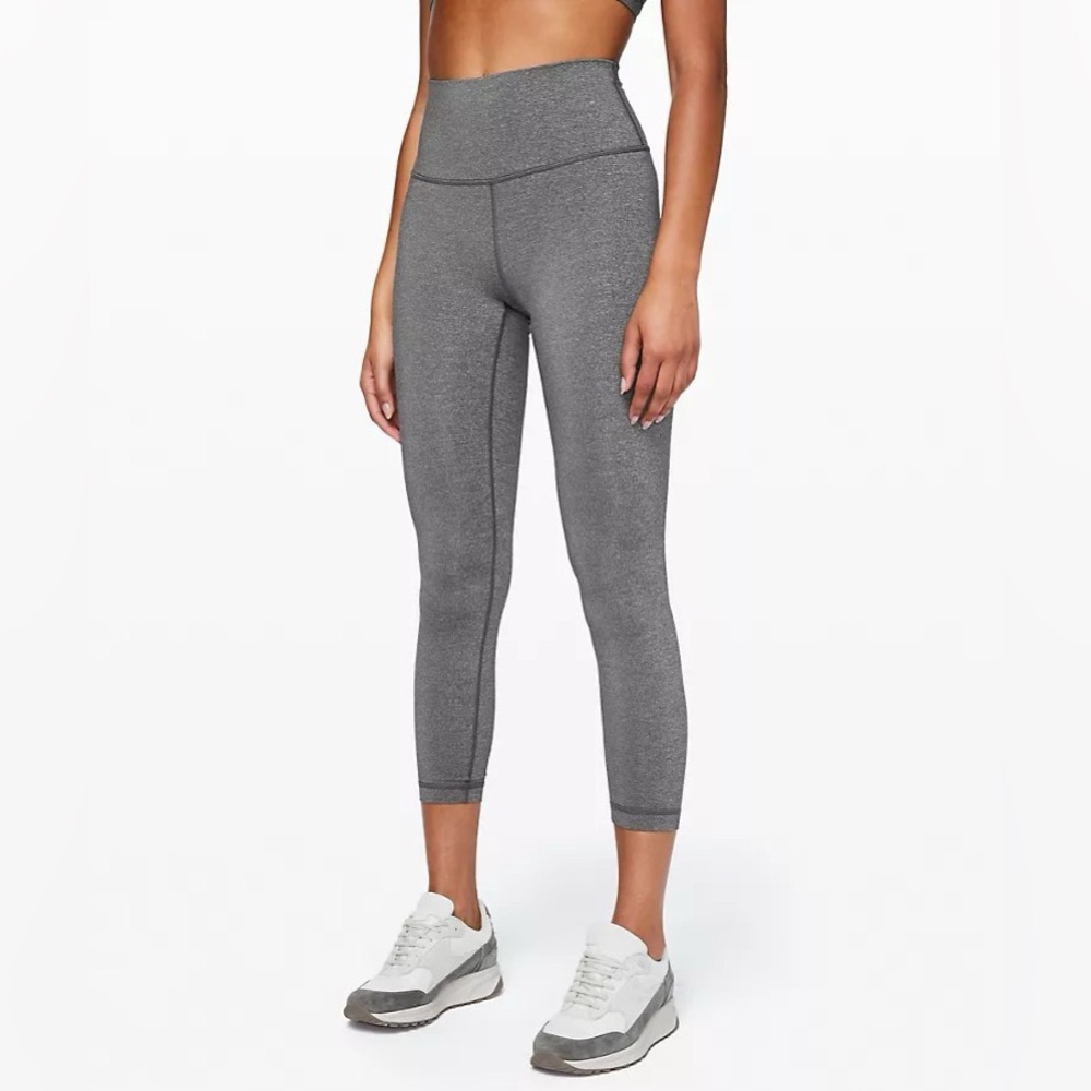 Lululemon Wunder Under High-Rise 7/8 Tight Luxtreme 25 Lululemon Heathered Black